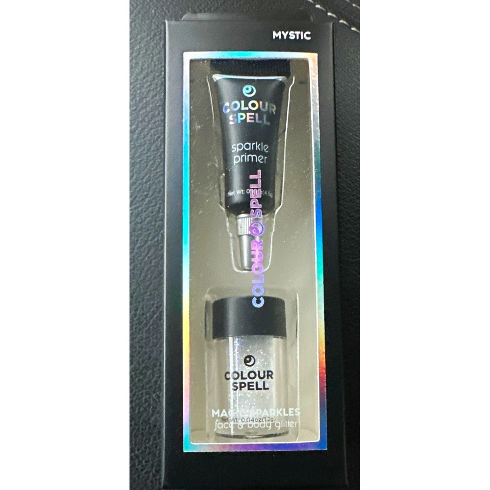 Colour Spell Mystic Sparkle Primer Face & Body Glitter Set Highlighter